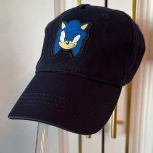 Kids Navy Blue Sonic the Hedgehog baseball cap